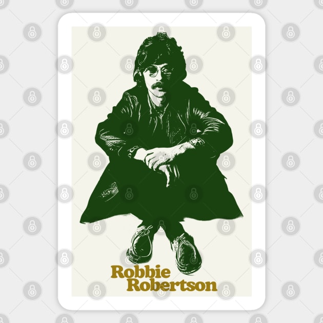 Robbie Robertson /\/ Original Retro Design Sticker by DankFutura